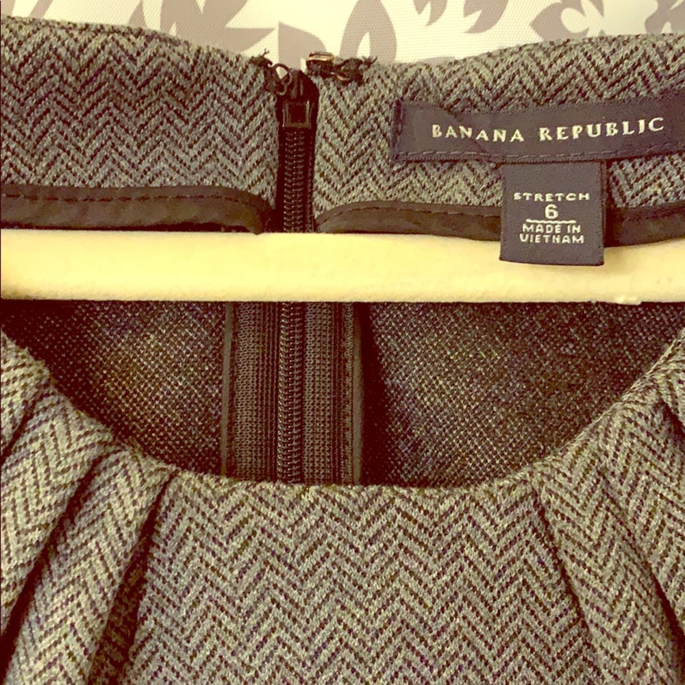 Grey banana republic dress